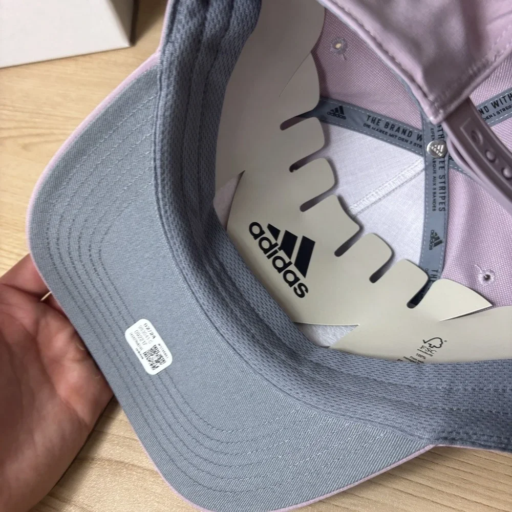Adidas Hat Cap Snap Back Fig Purple Performance Gym AEROREADY UPF 50 NWT